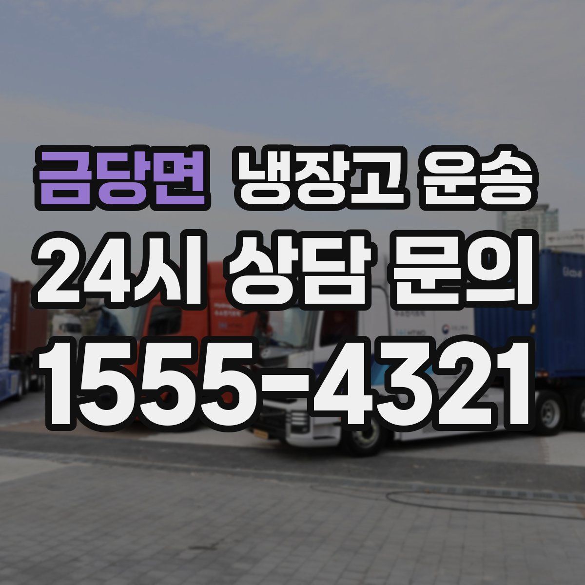 금당면 냉장고 운송