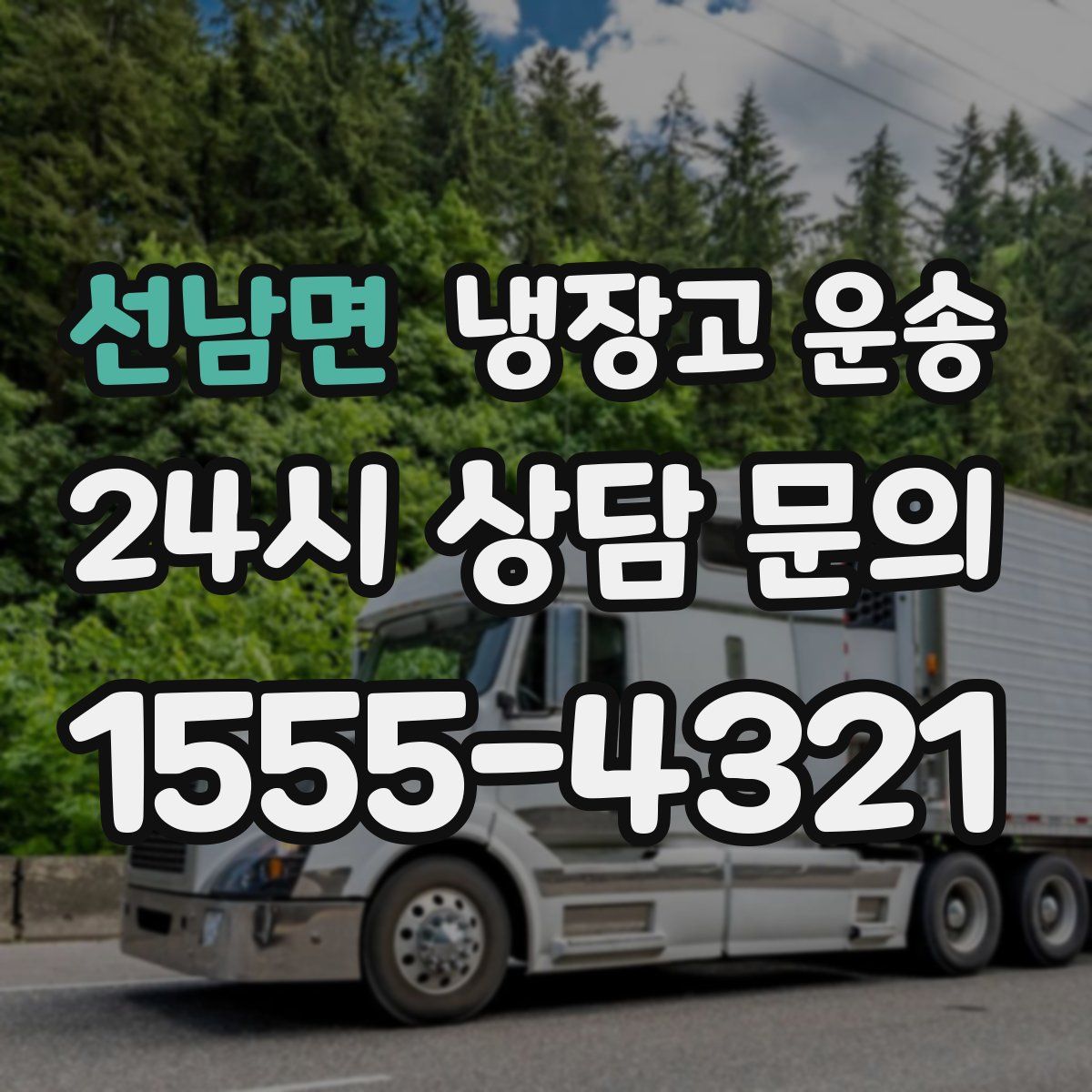 선남면 냉장고 운송
