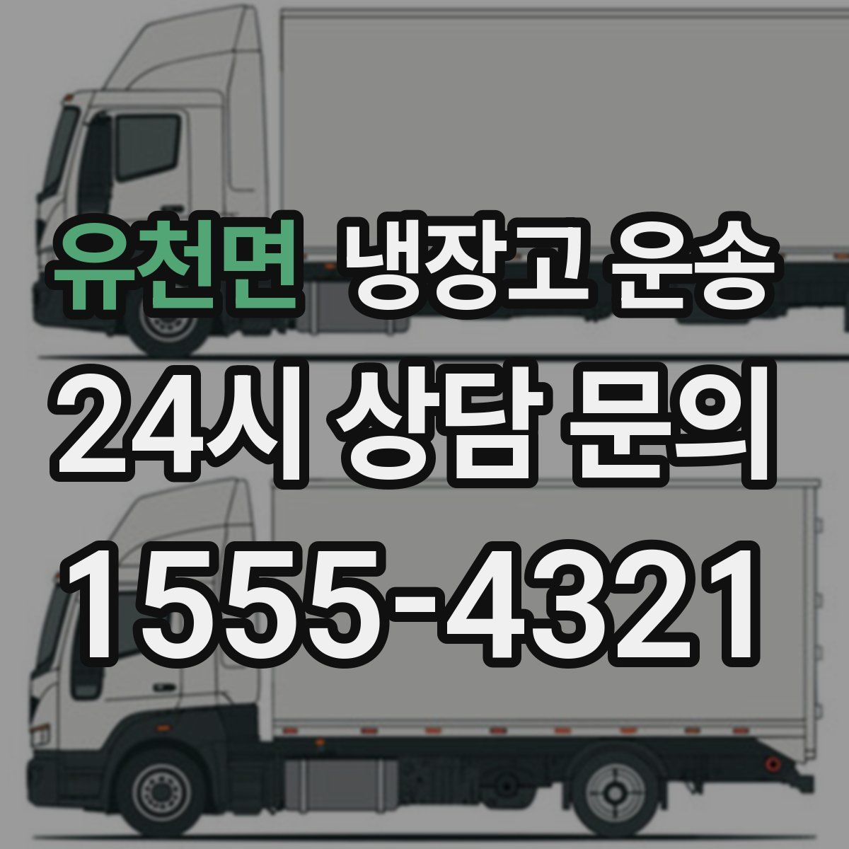 유천면 냉장고 운송