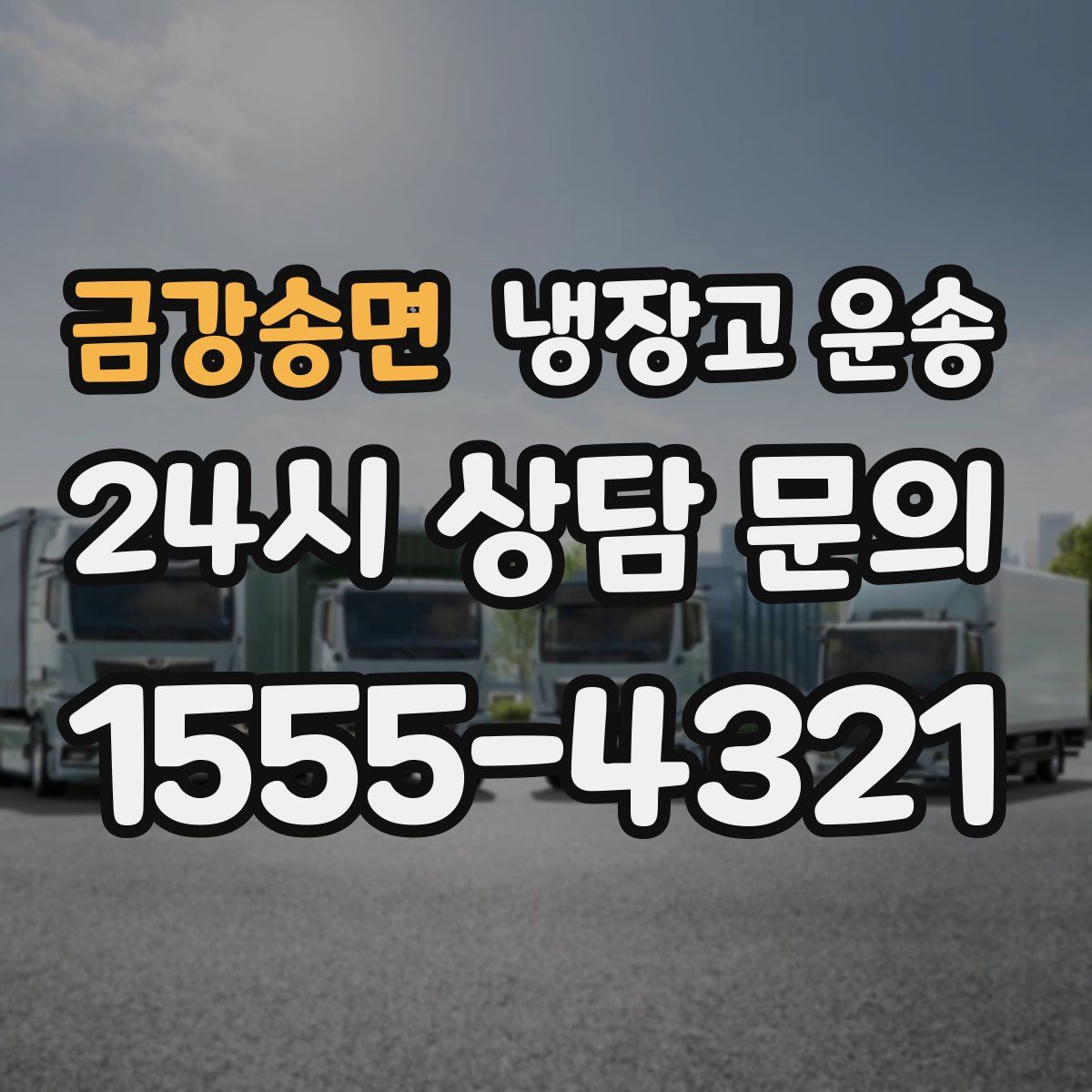 금강송면 냉장고 운송