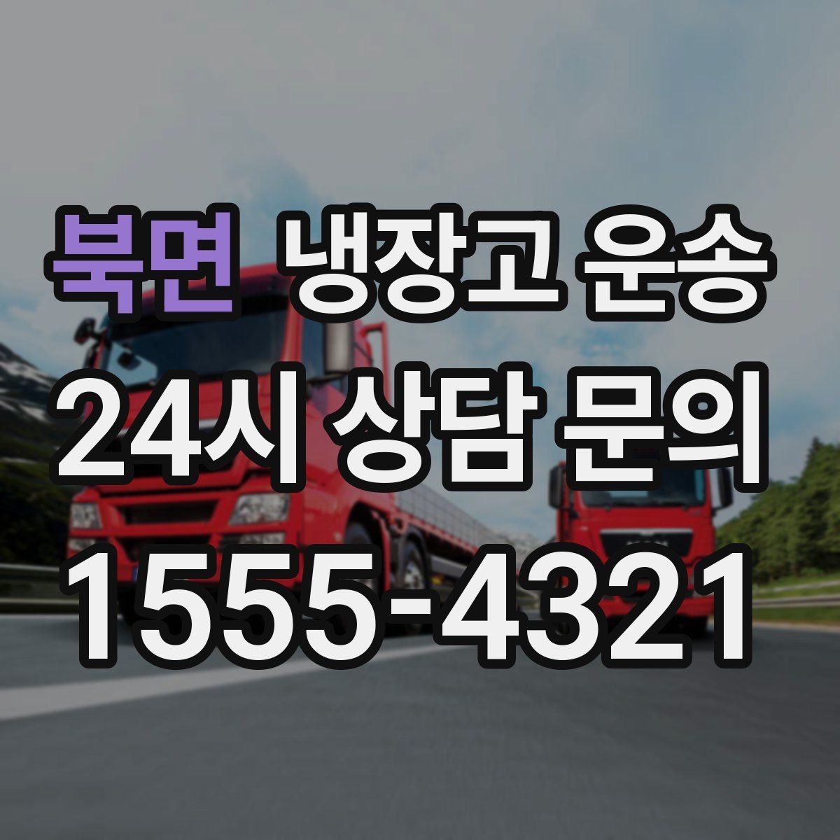 북면 냉장고 운송