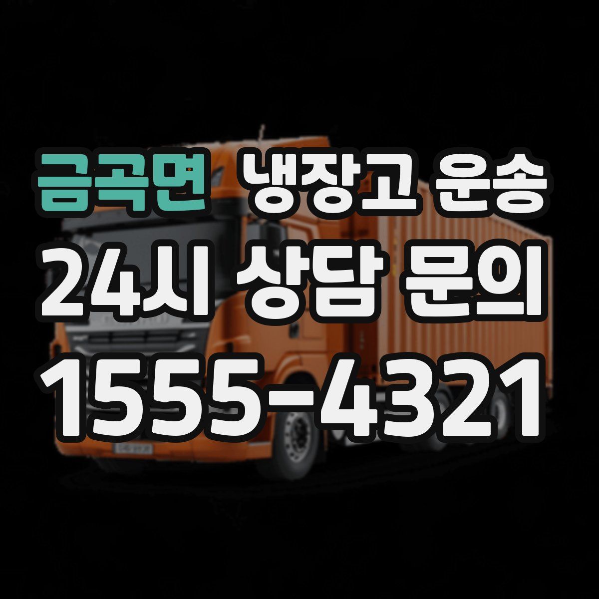 금곡면 냉장고 운송