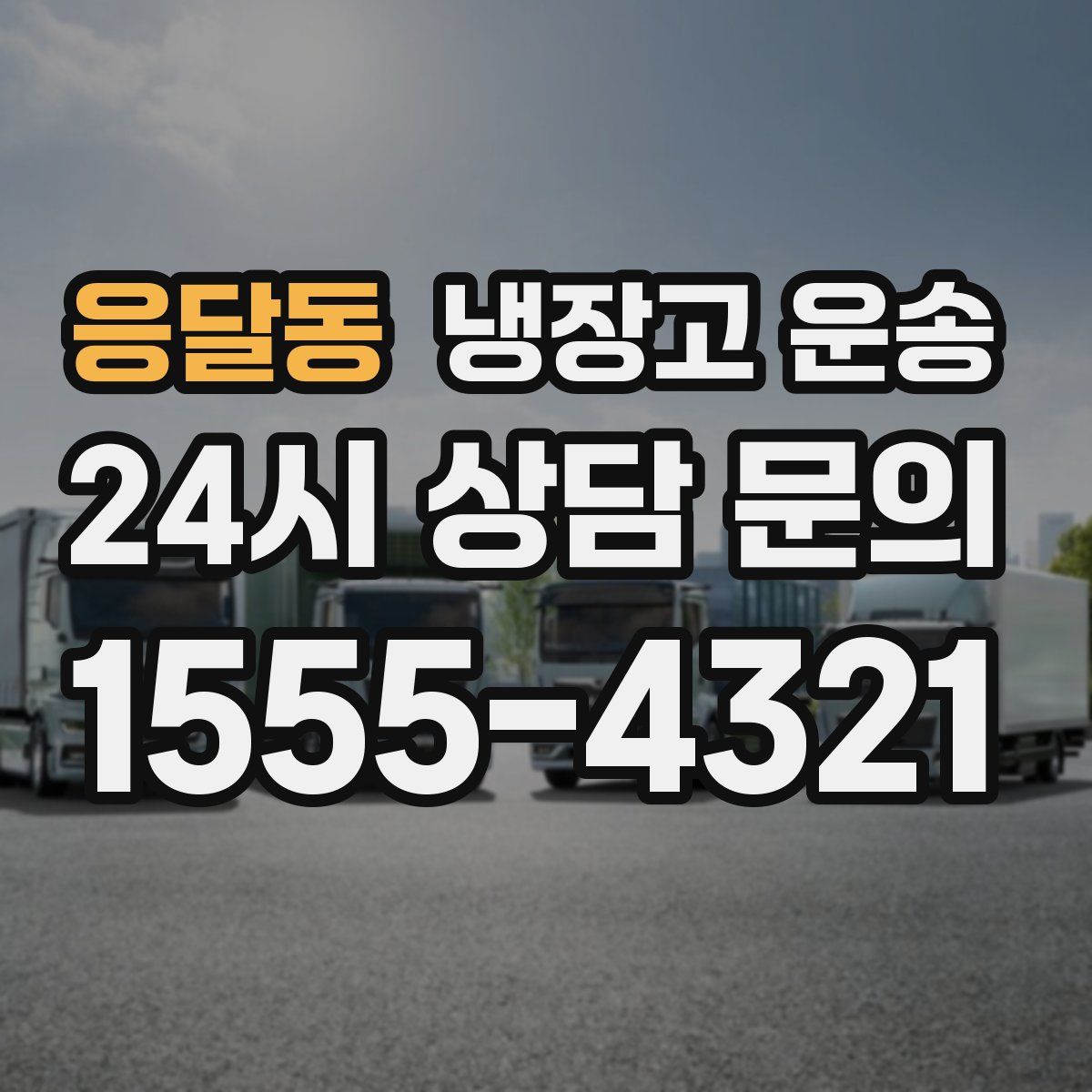 응달동 냉장고 운송