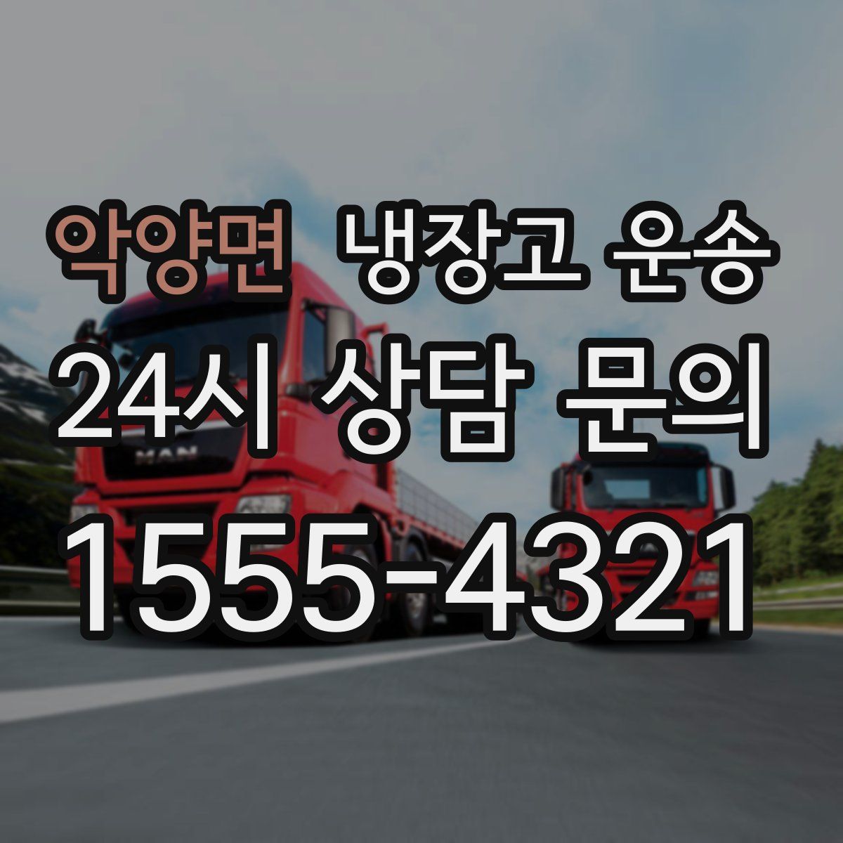 악양면 냉장고 운송