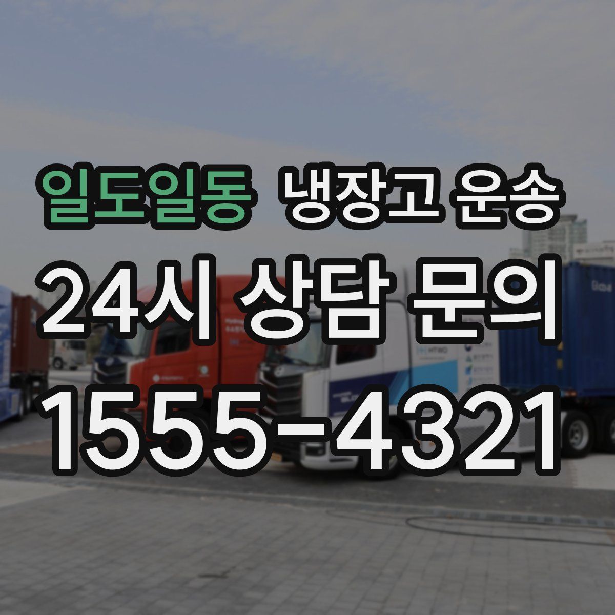 일도일동 냉장고 운송