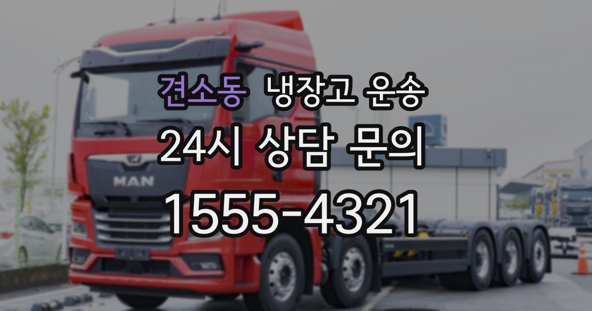 견소동 냉장고 운송