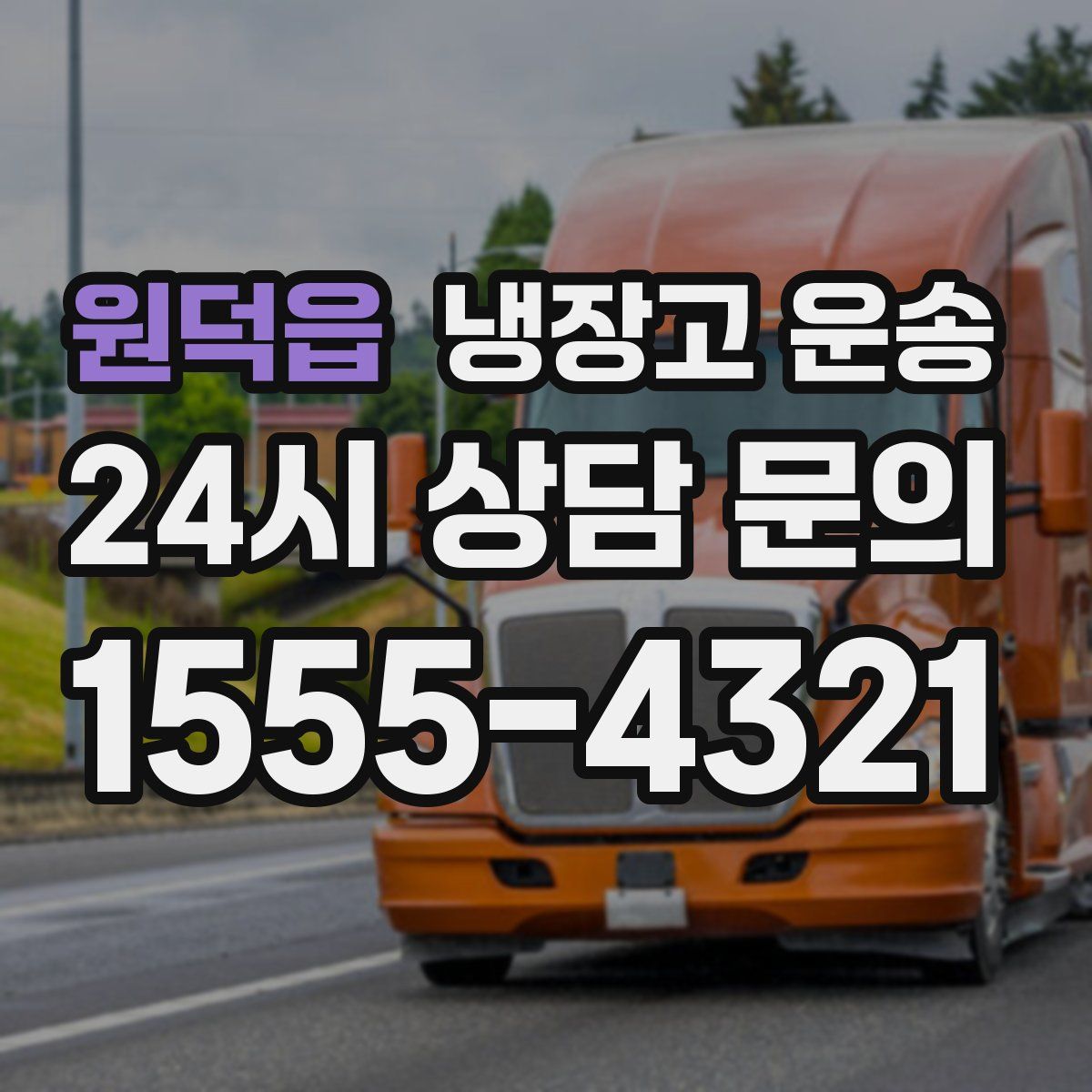 원덕읍 냉장고 운송