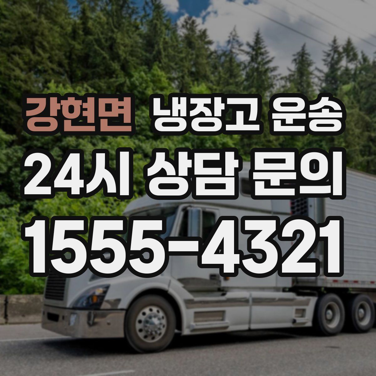 강현면 냉장고 운송