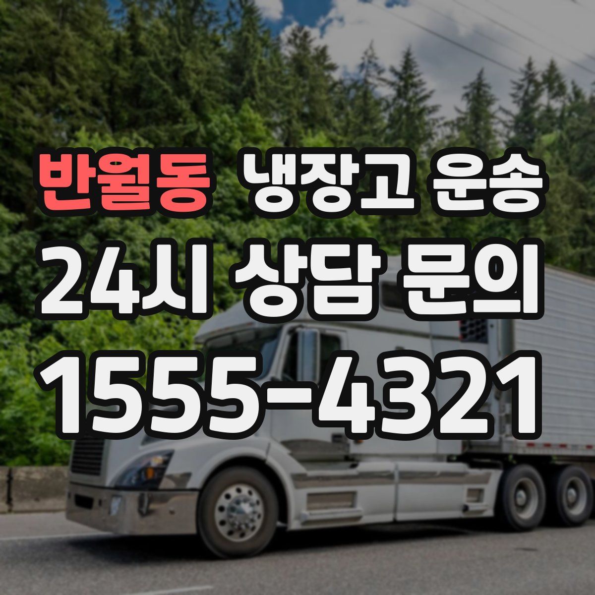 반월동 냉장고 운송