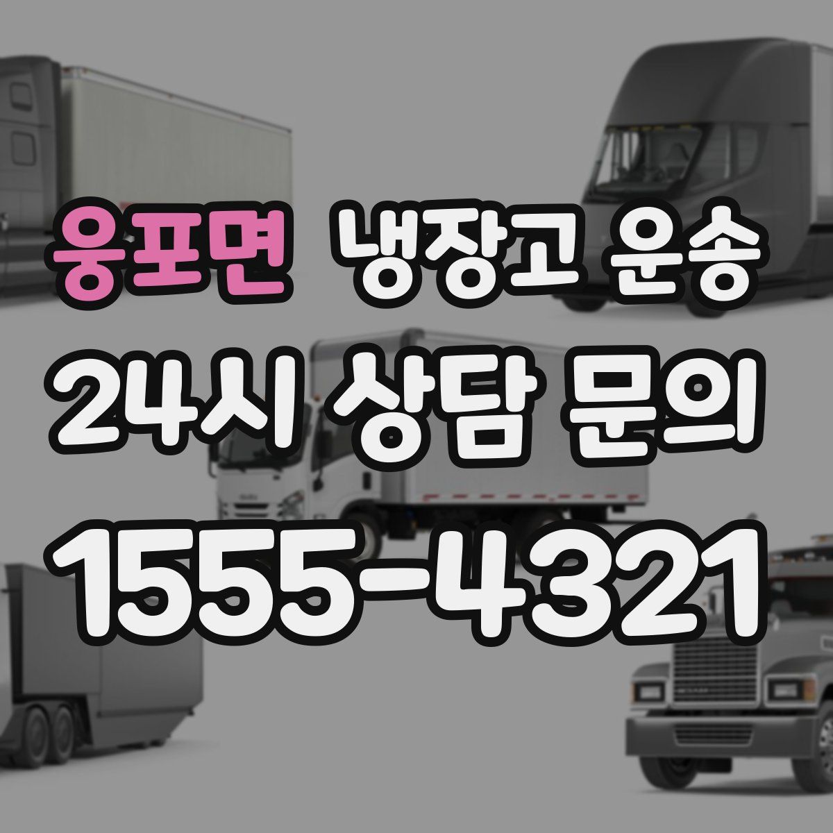 웅포면 냉장고 운송