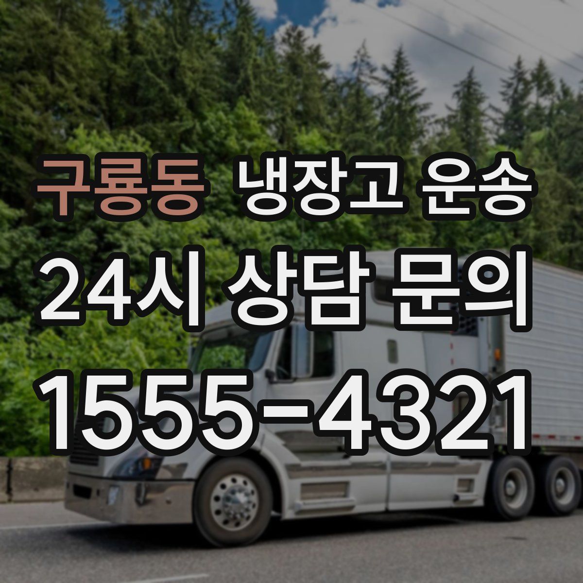구룡동 냉장고 운송