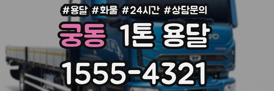 궁동 1톤 용달