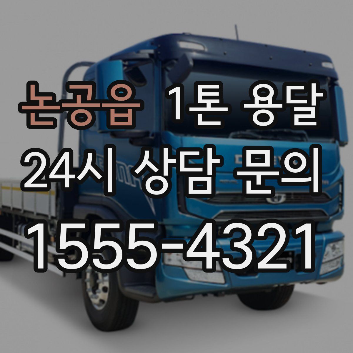 논공읍 1톤 용달