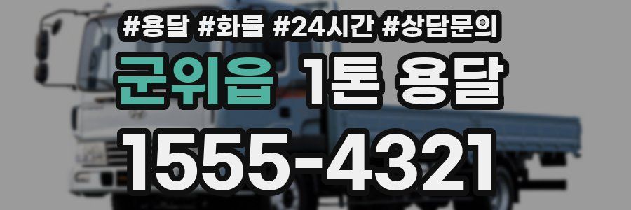 군위읍 1톤 용달