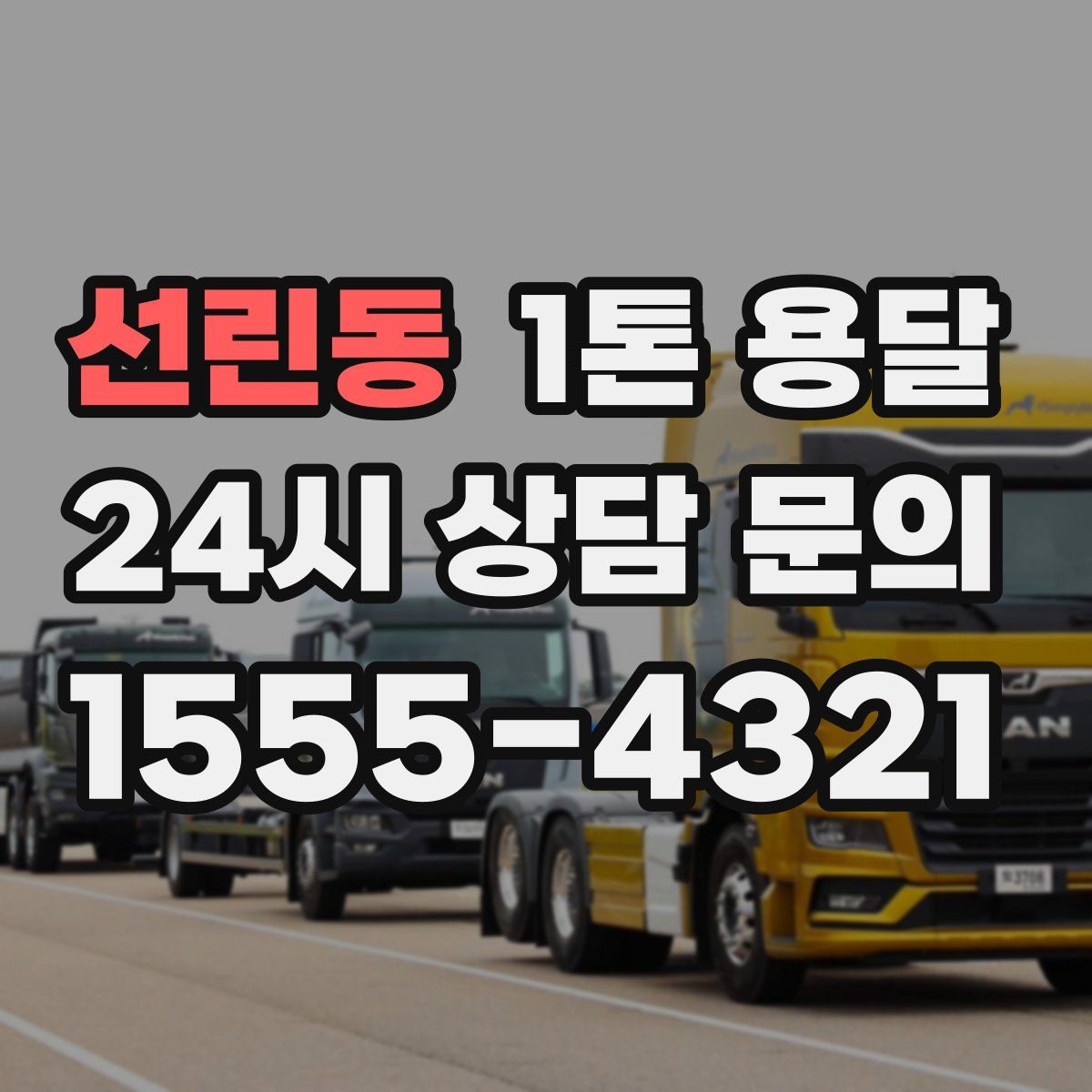 선린동 1톤 용달