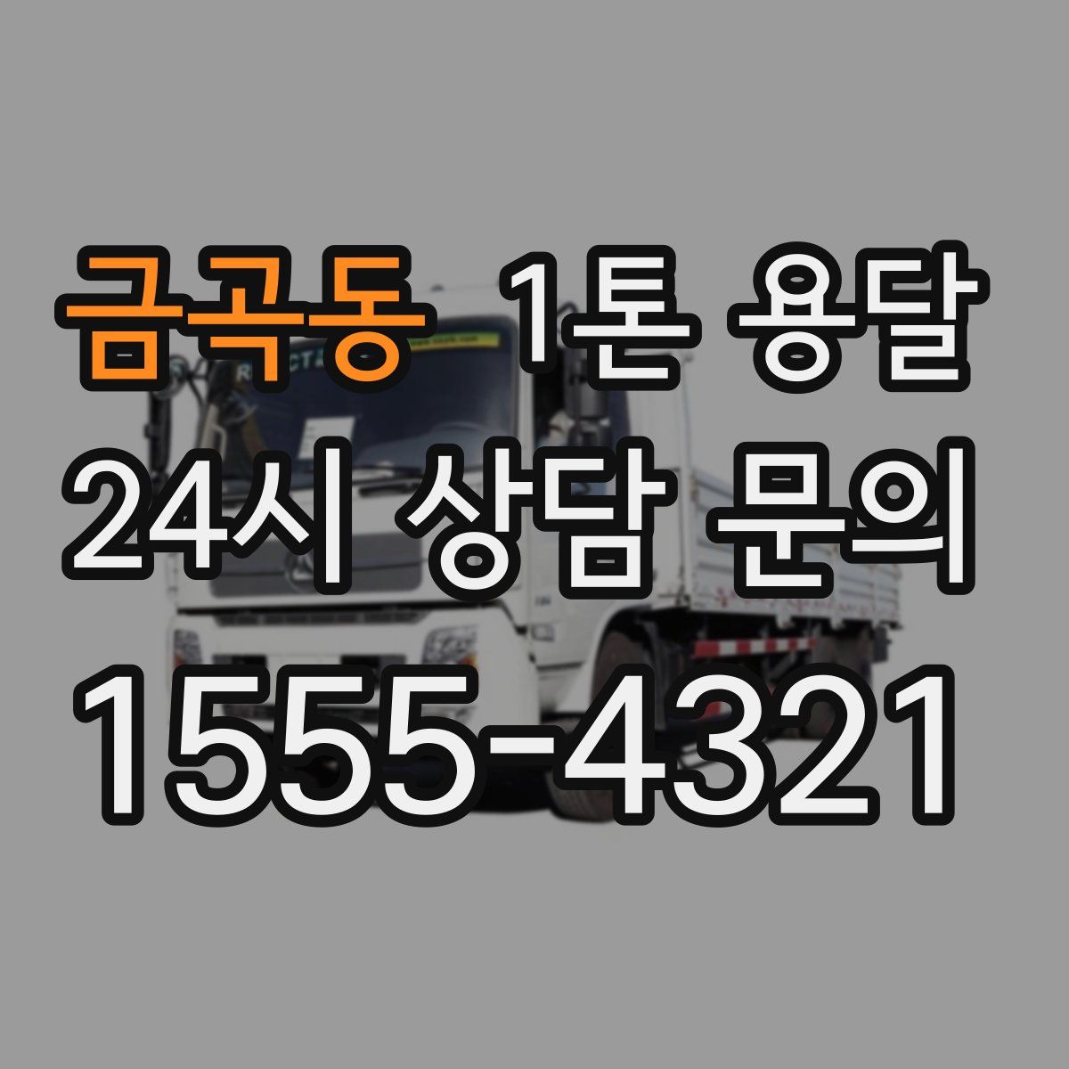 금곡동 1톤 용달