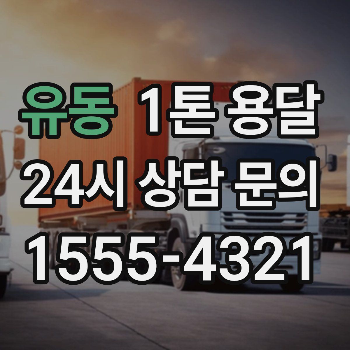 유동 1톤 용달