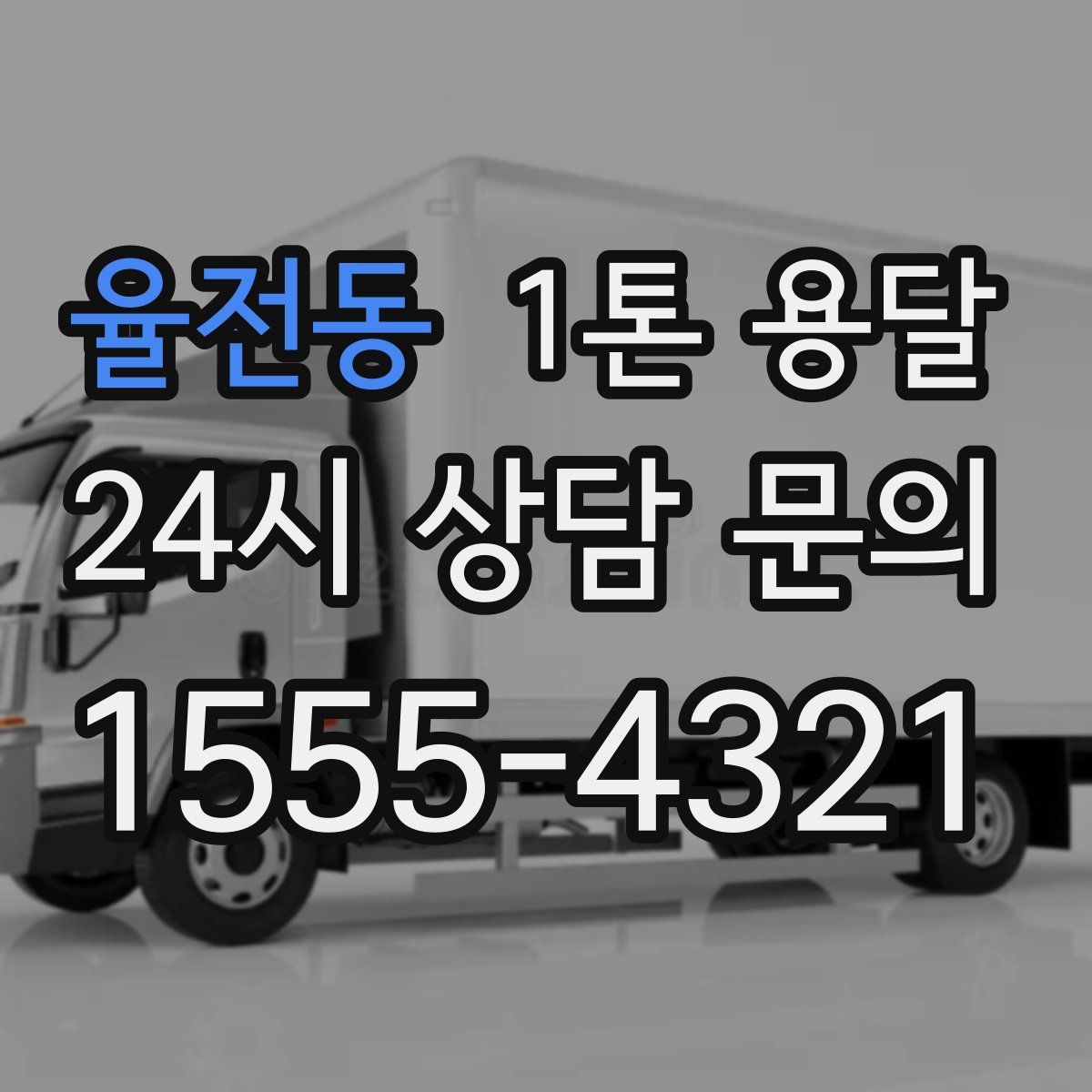 율전동 1톤 용달
