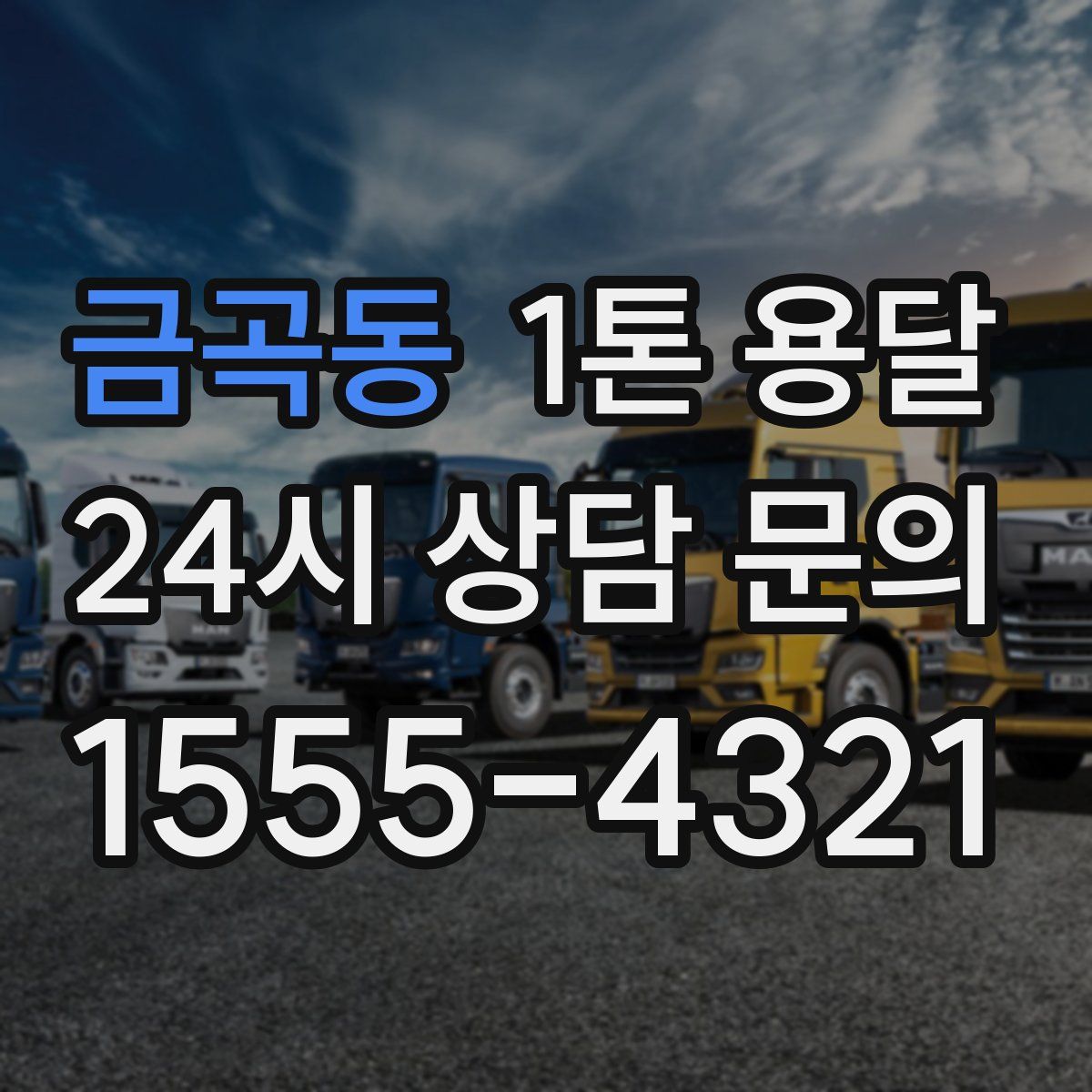 금곡동 1톤 용달