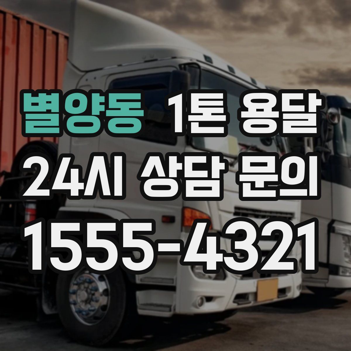 별양동 1톤 용달
