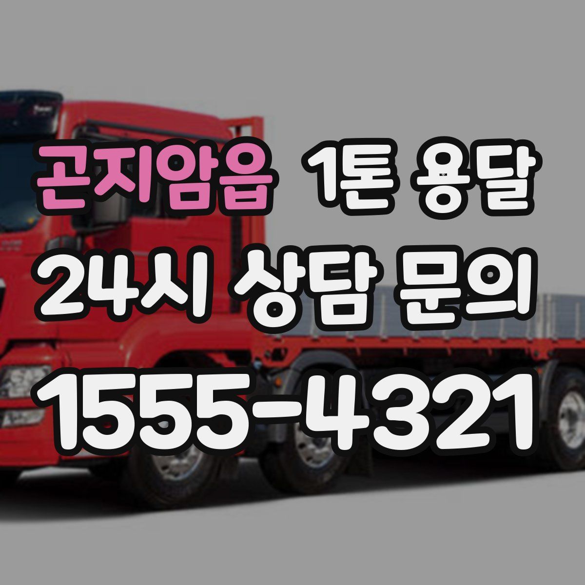 곤지암읍 1톤 용달