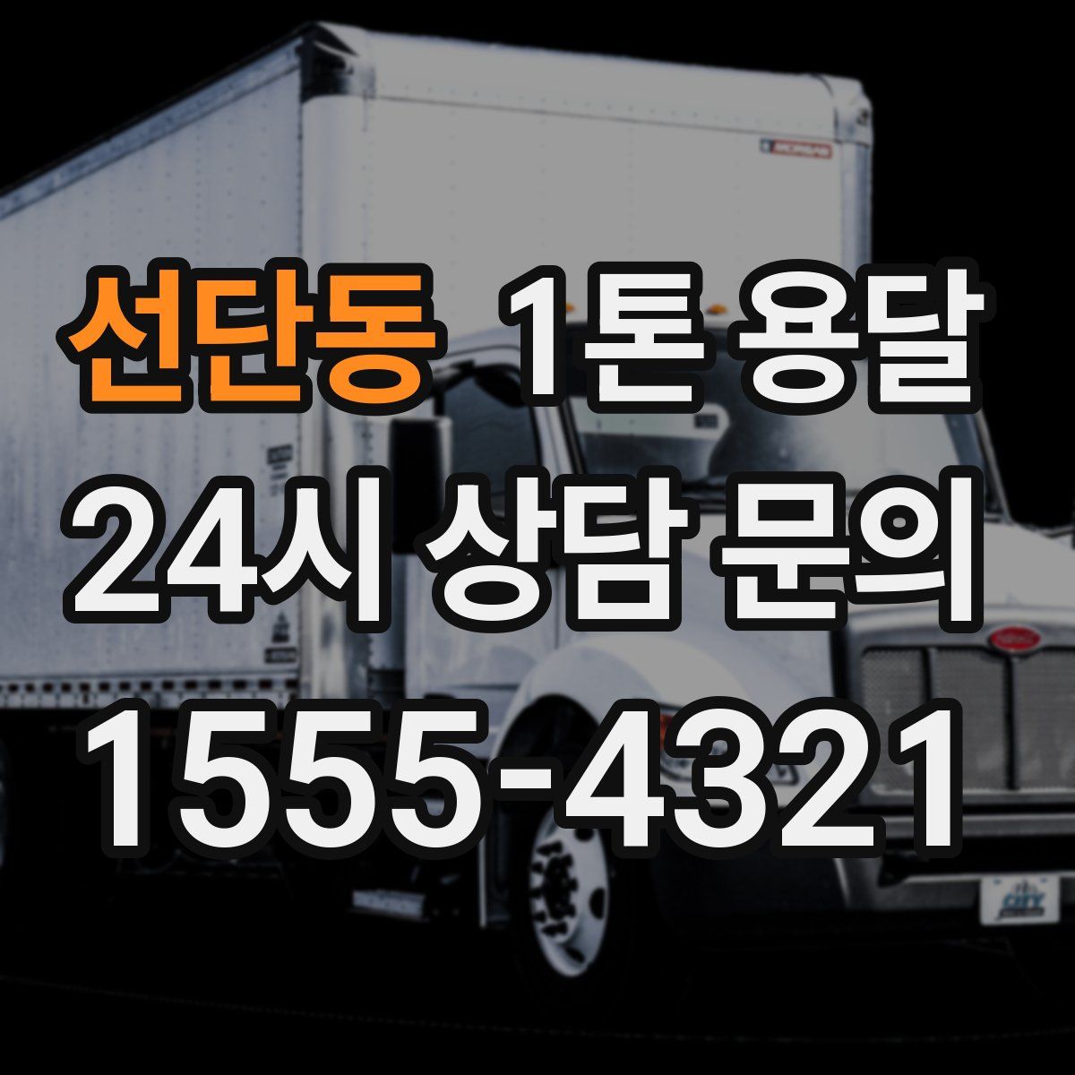 선단동 1톤 용달