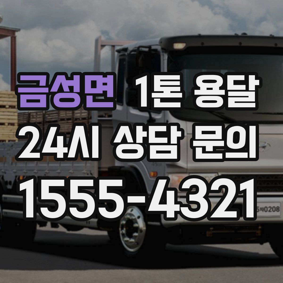 금성면 1톤 용달