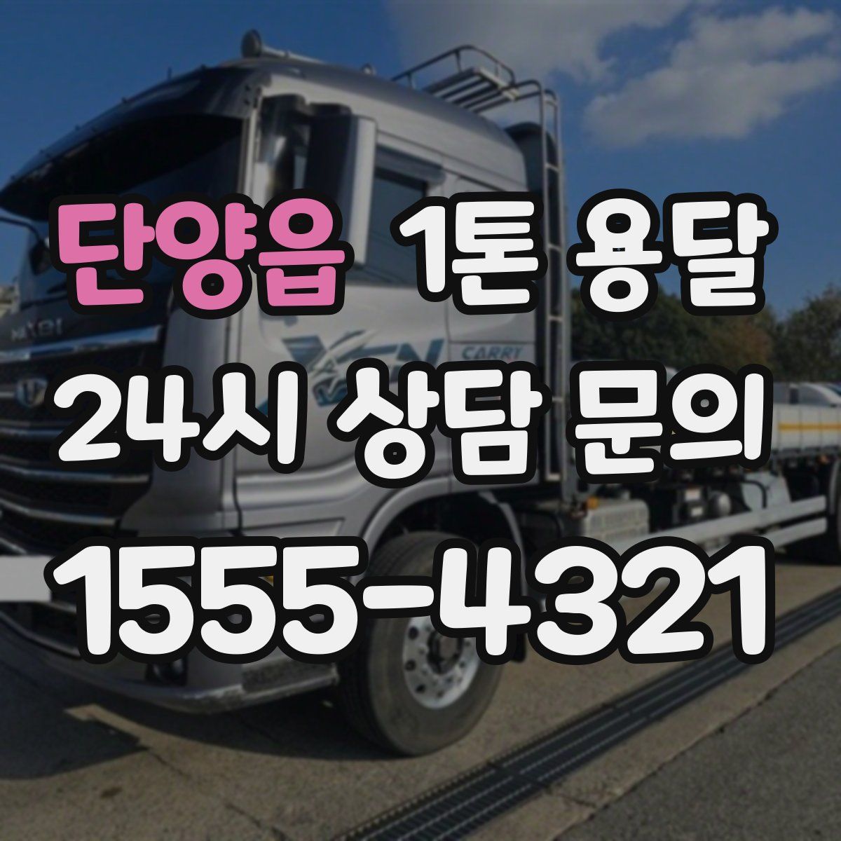 단양읍 1톤 용달