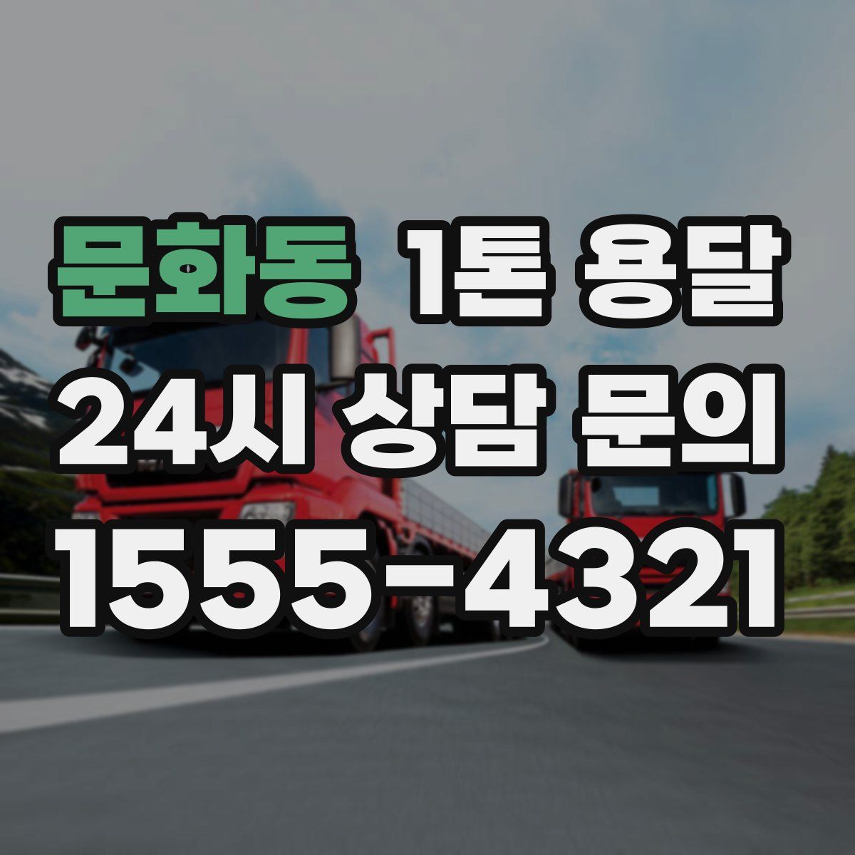 문화동 1톤 용달