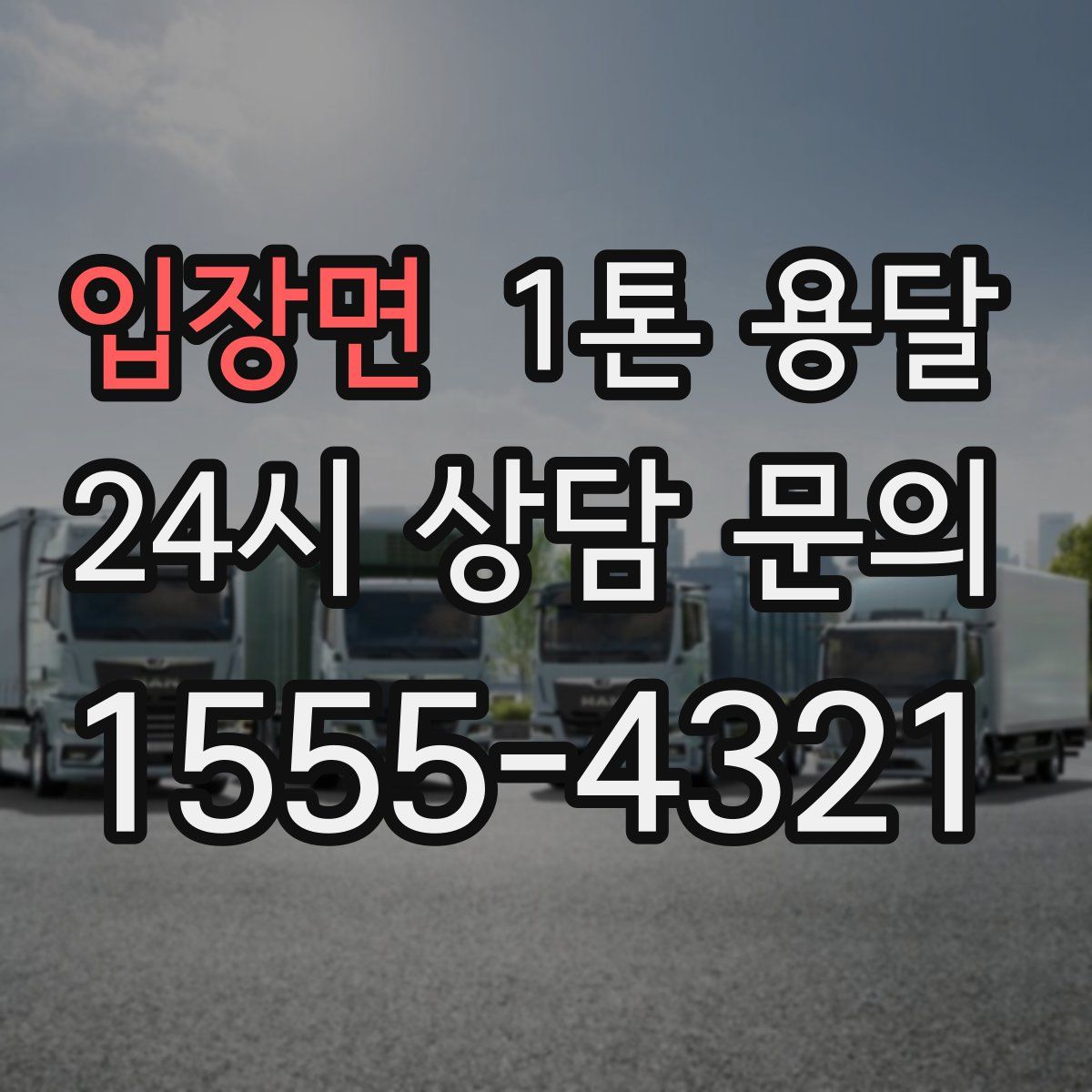 입장면 1톤 용달