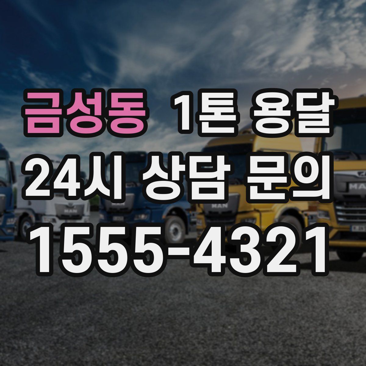 금성동 1톤 용달