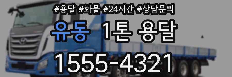 유동 1톤 용달