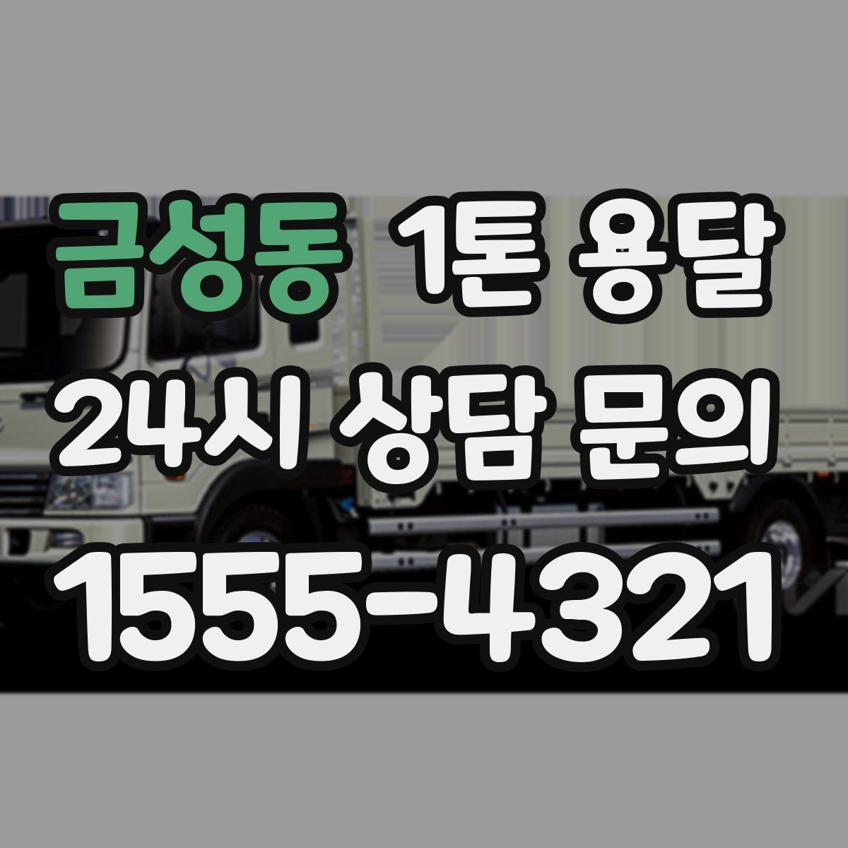금성동 1톤 용달