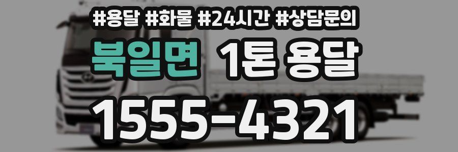북일면 1톤 용달
