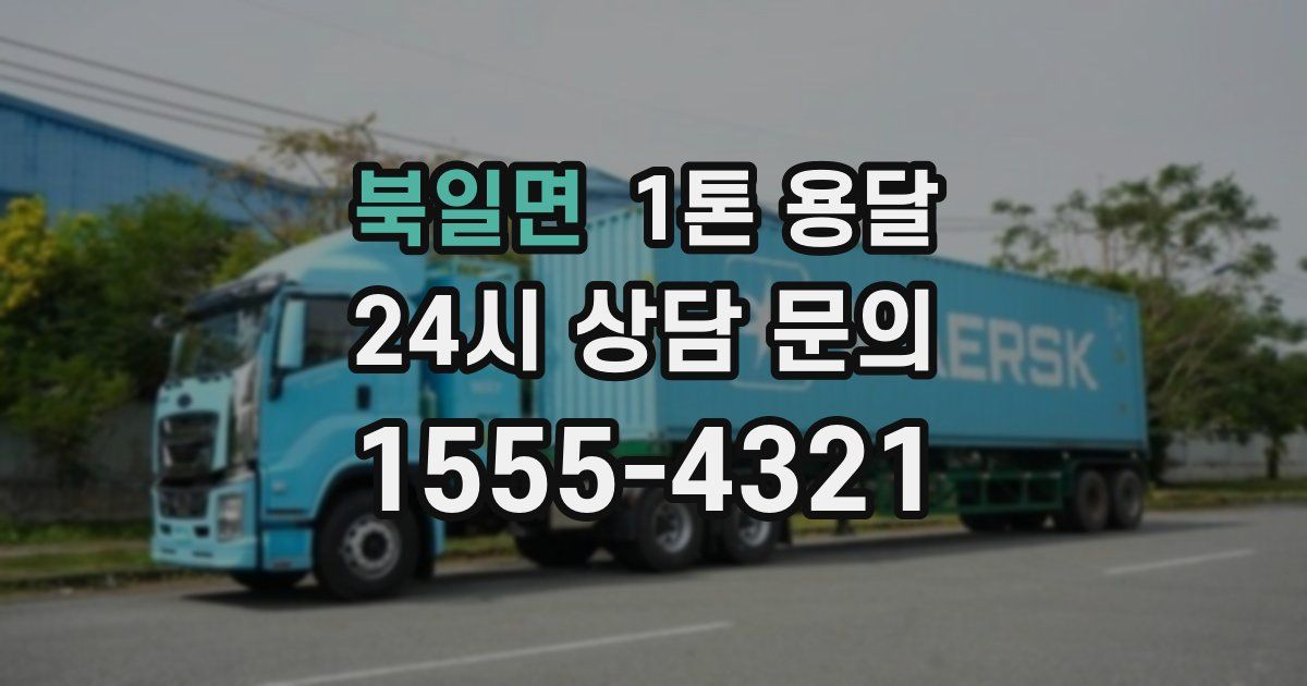 북일면 1톤 용달