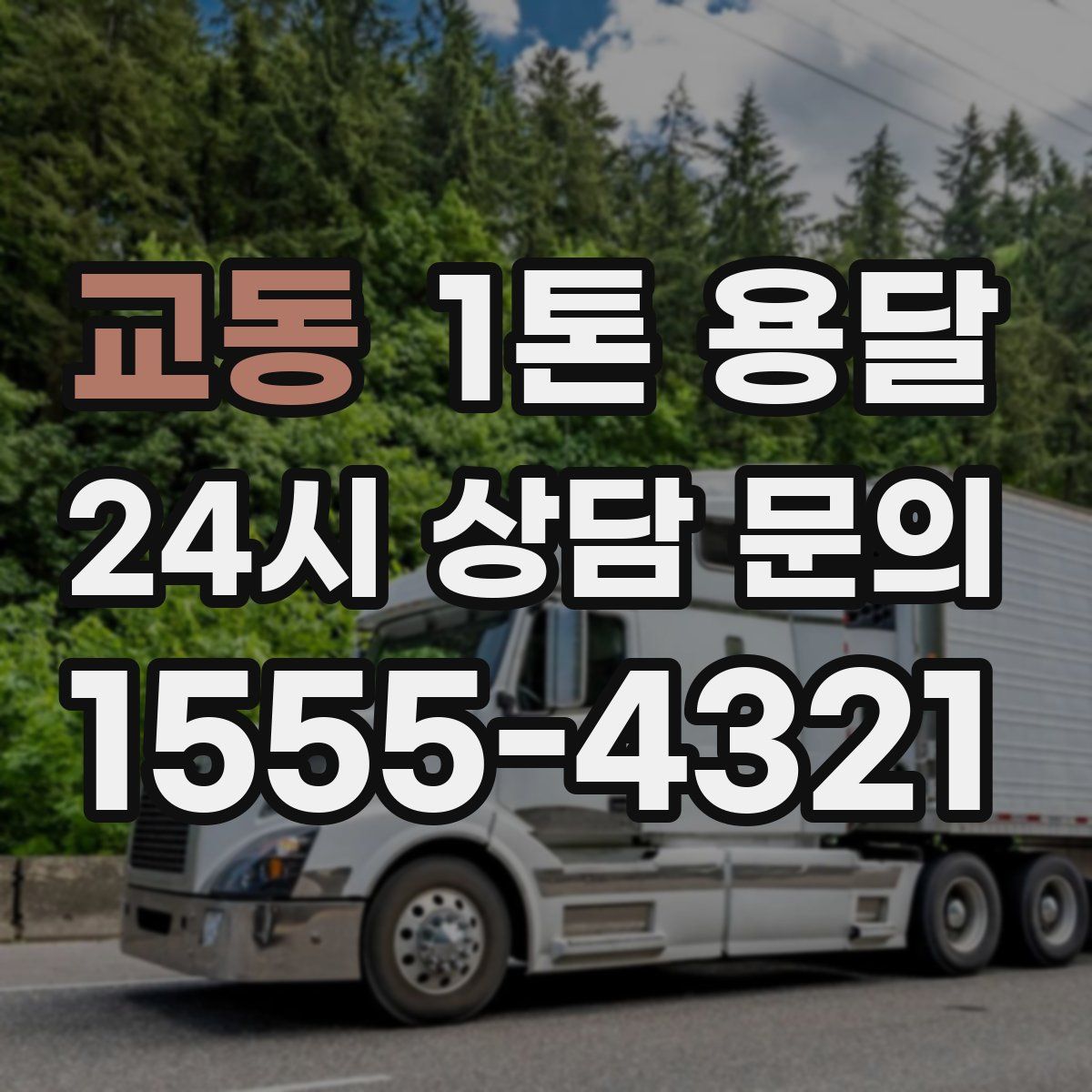 교동 1톤 용달