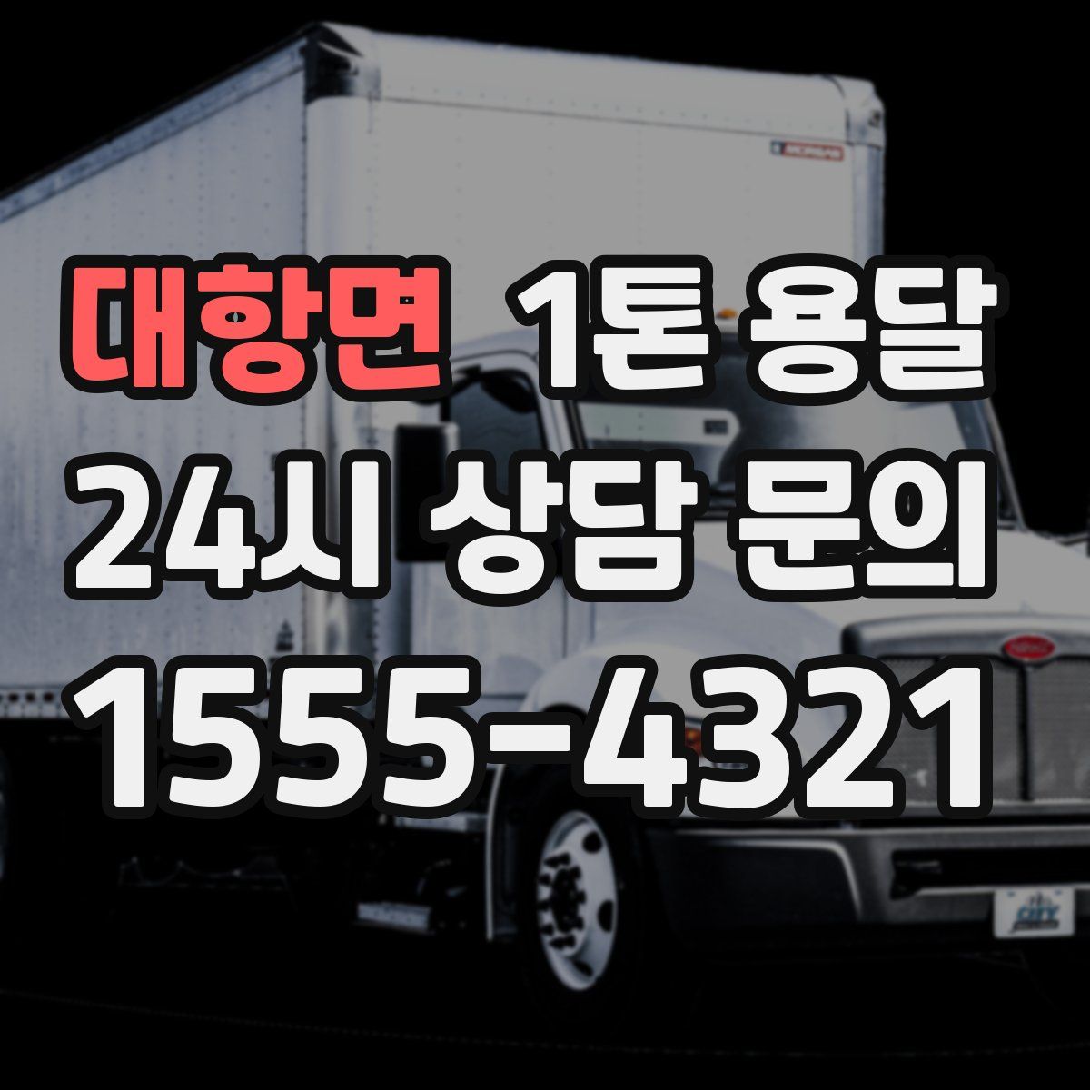대항면 1톤 용달