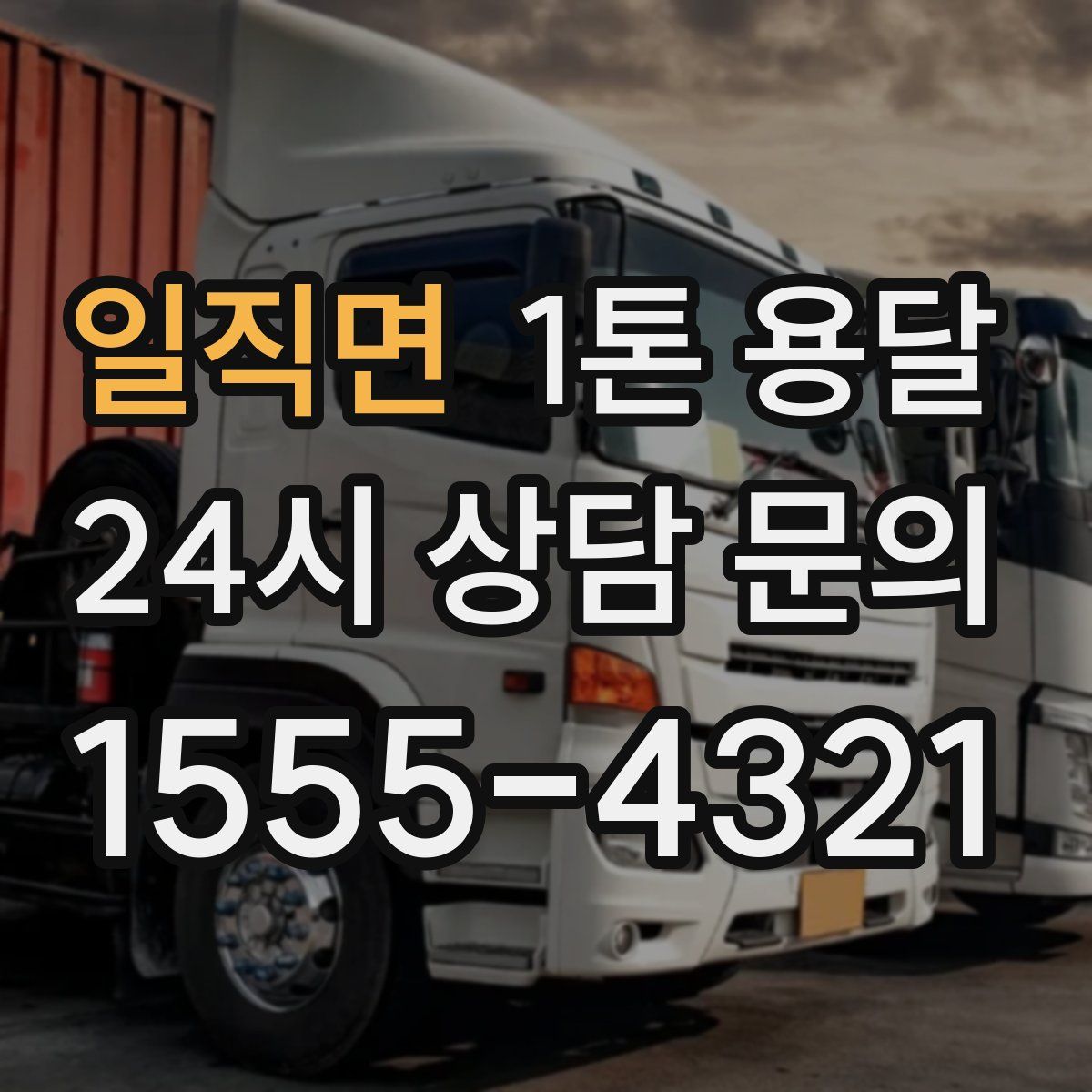 일직면 1톤 용달