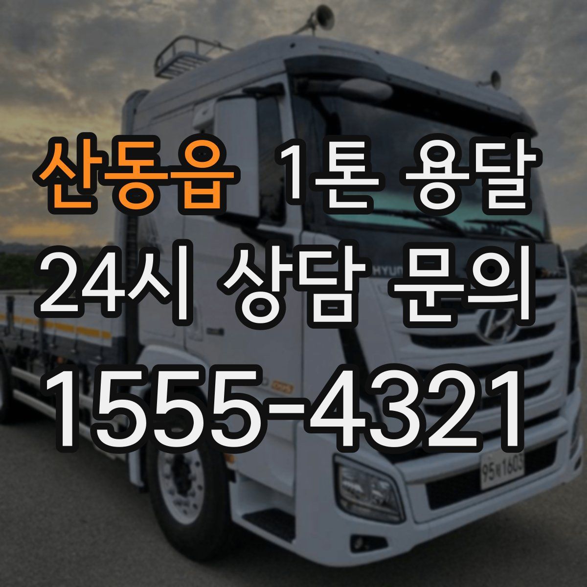 산동읍 1톤 용달