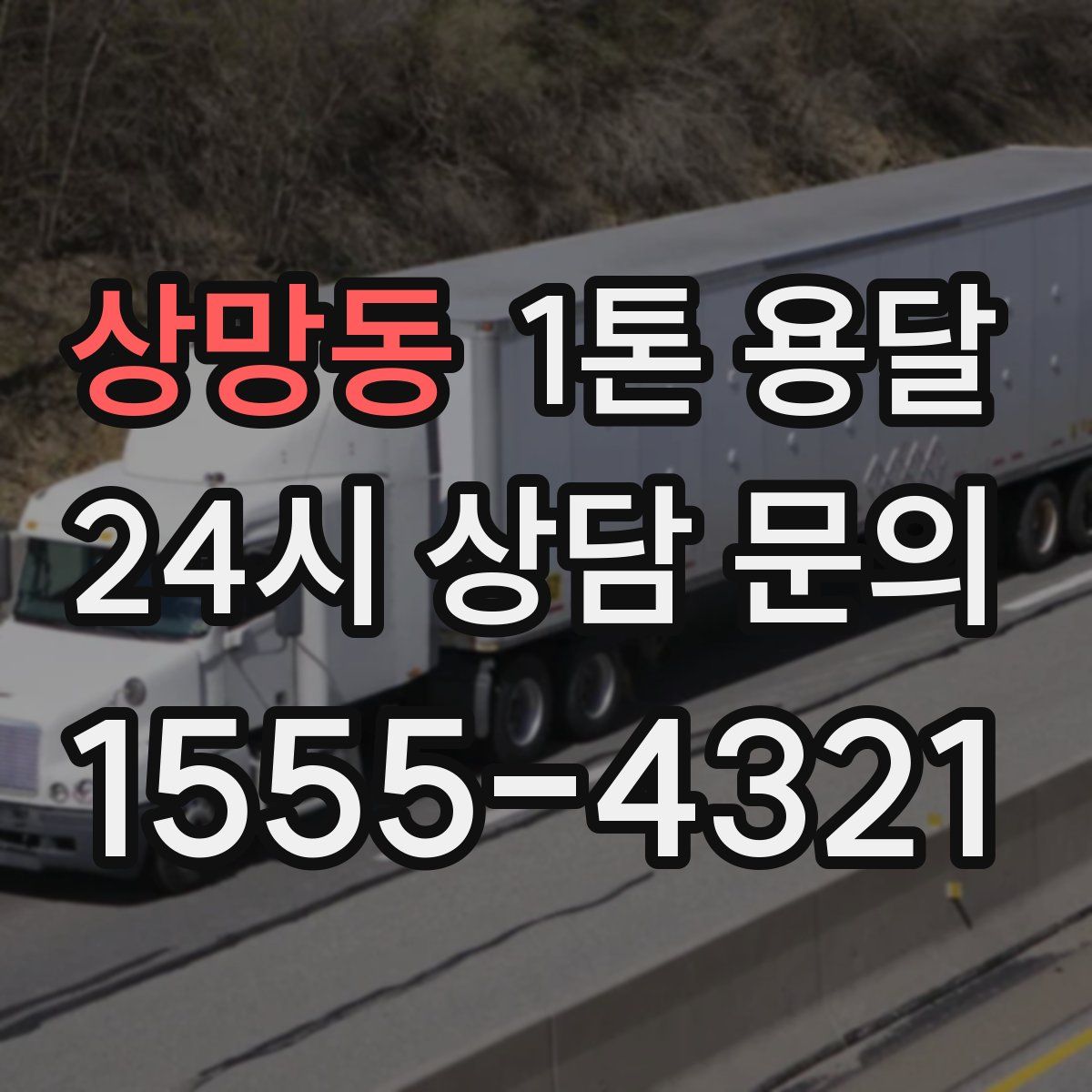 상망동 1톤 용달