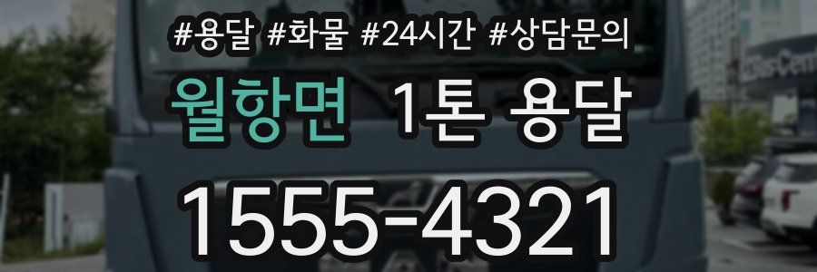 월항면 1톤 용달