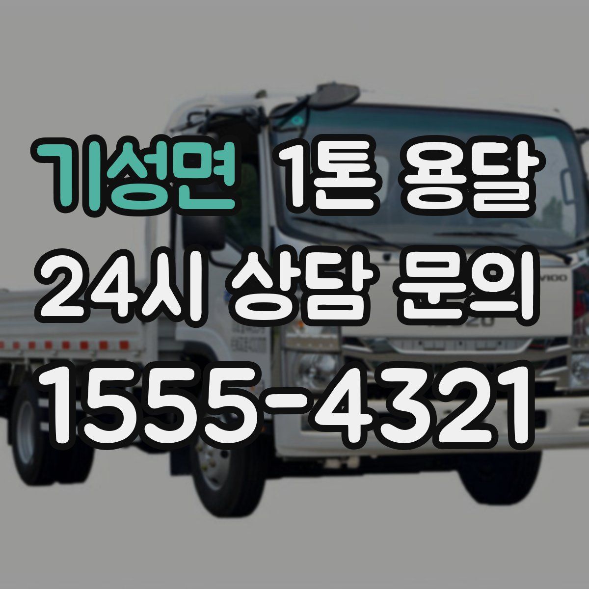기성면 1톤 용달