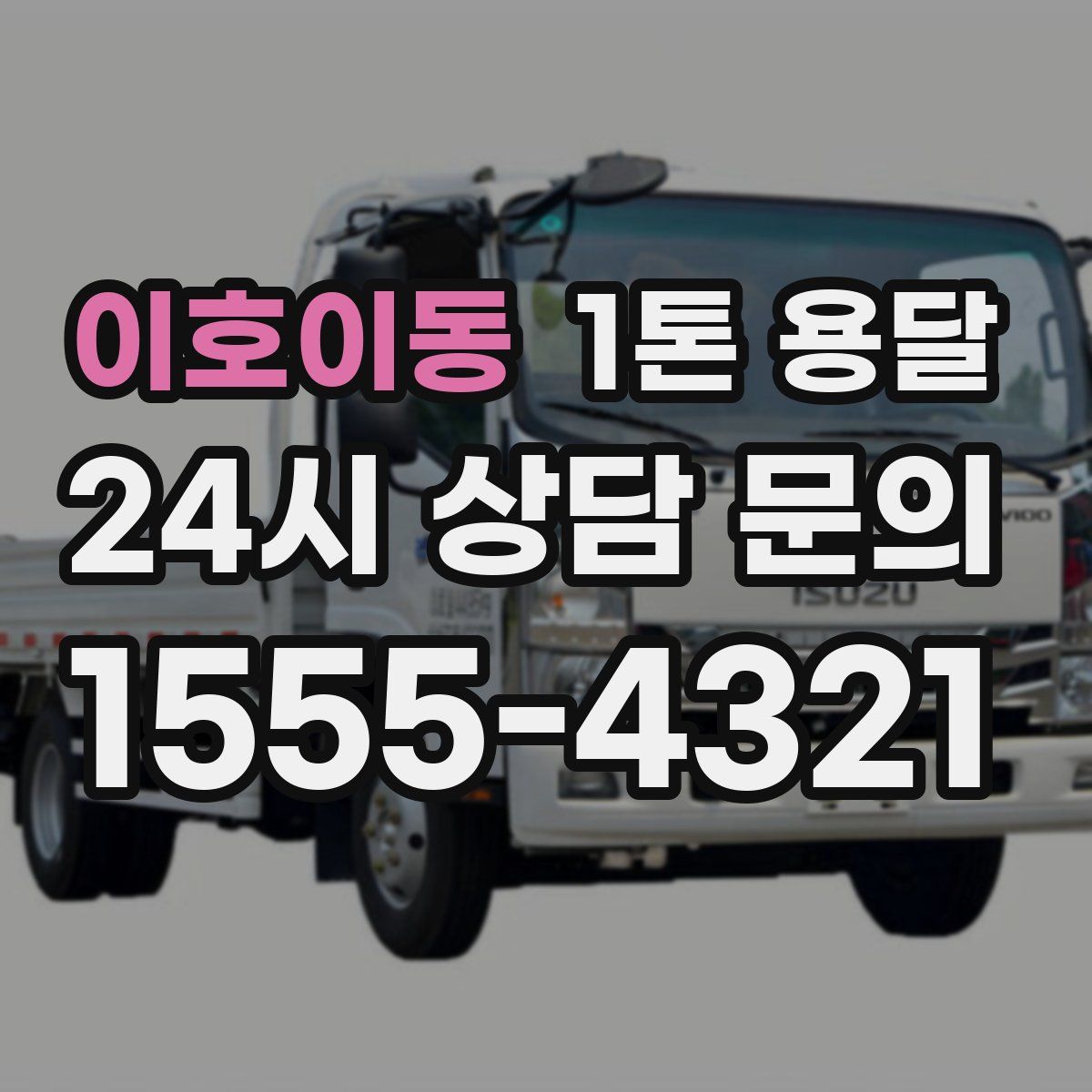 이호이동 1톤 용달
