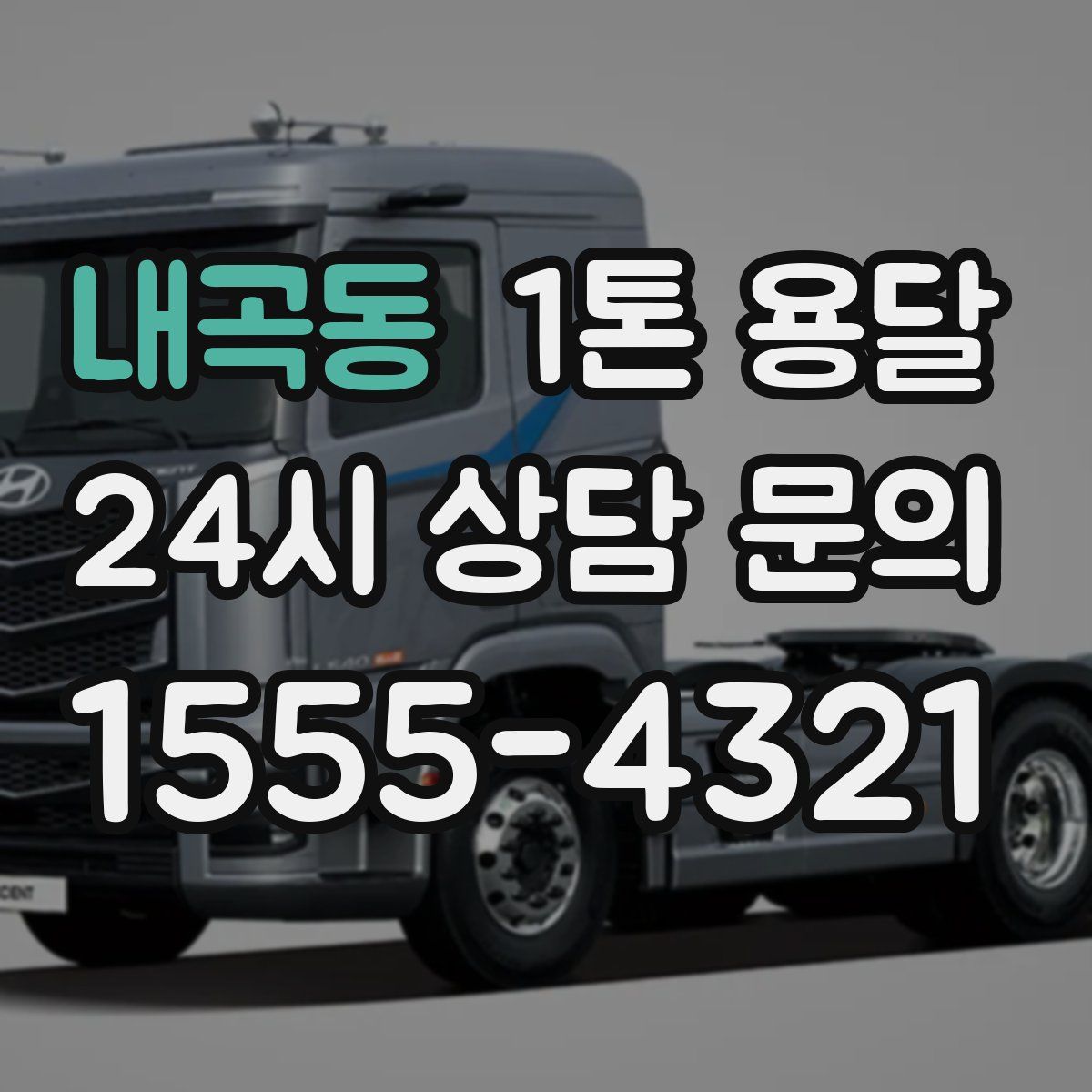 내곡동 1톤 용달