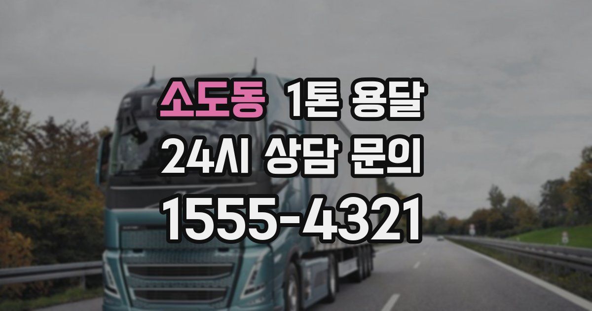 소도동 1톤 용달