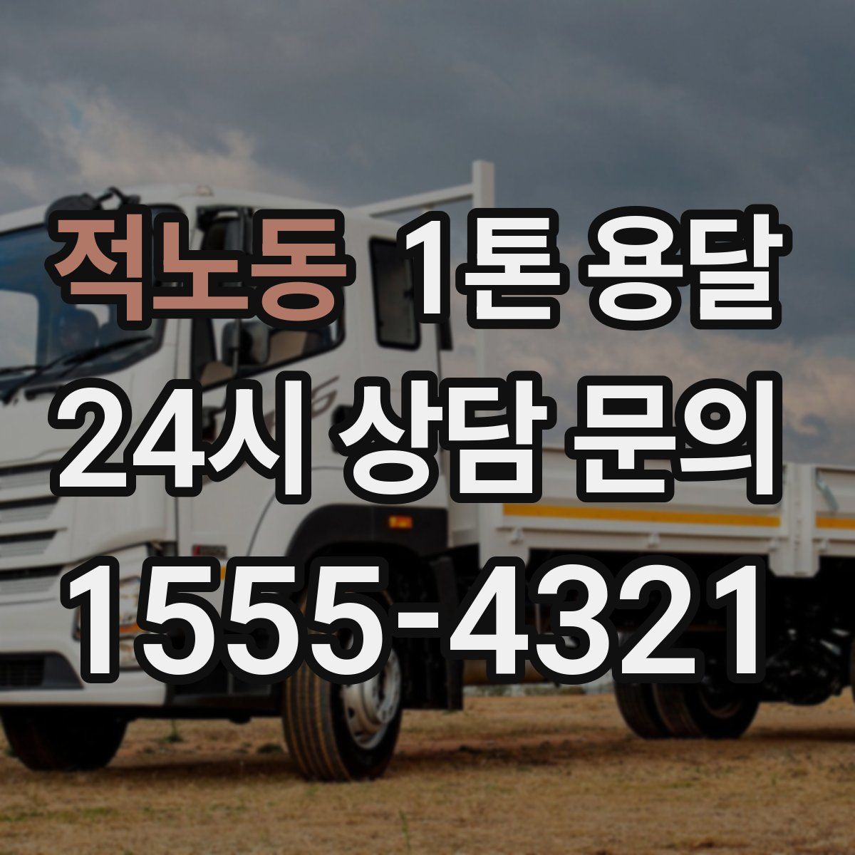 적노동 1톤 용달