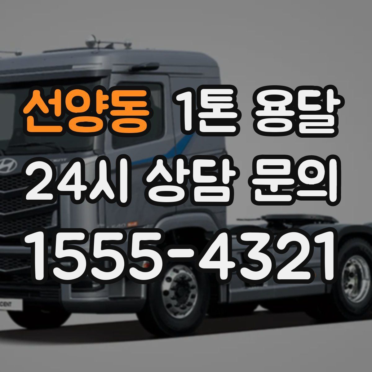 선양동 1톤 용달