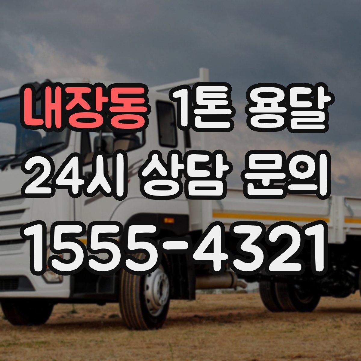 내장동 1톤 용달