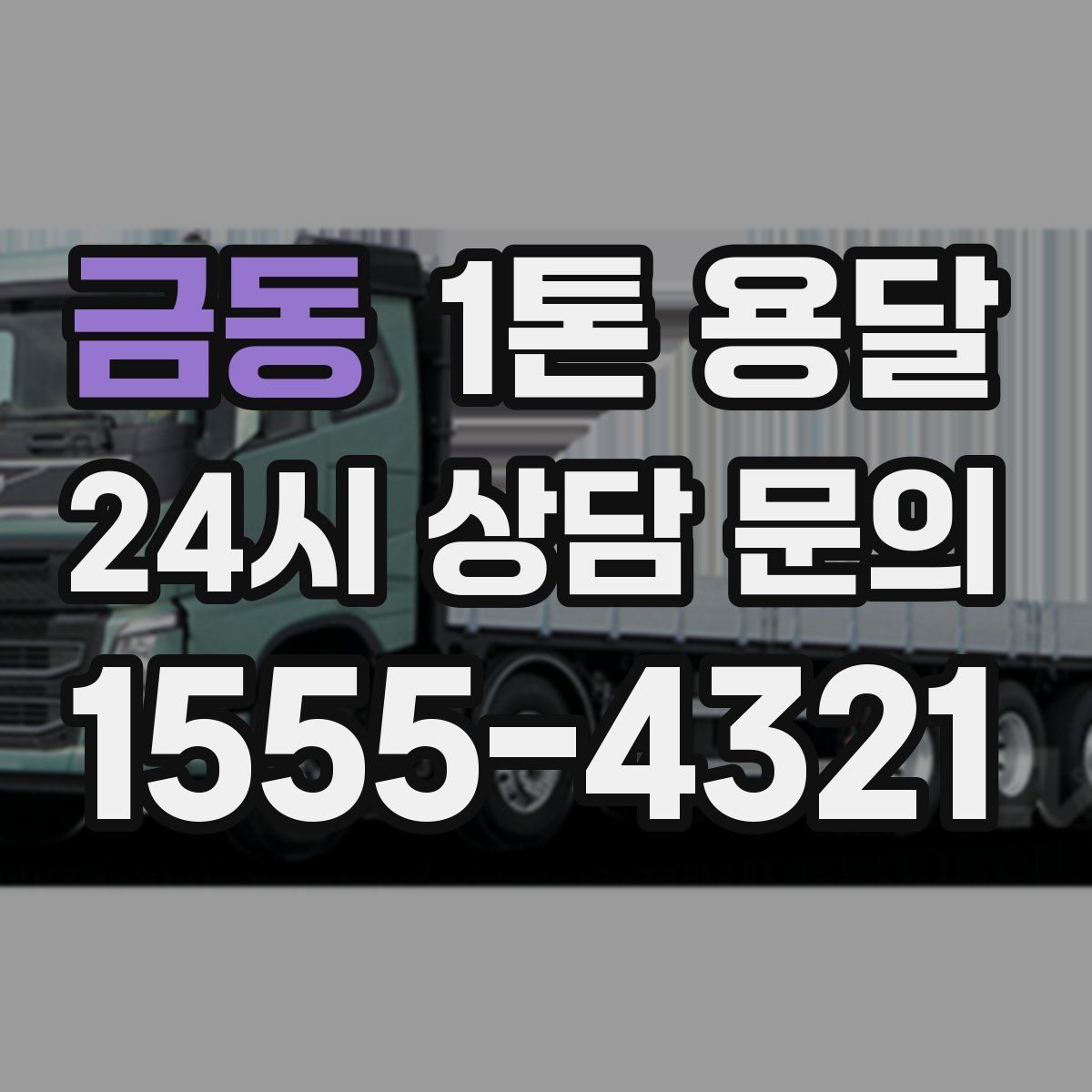금동 1톤 용달