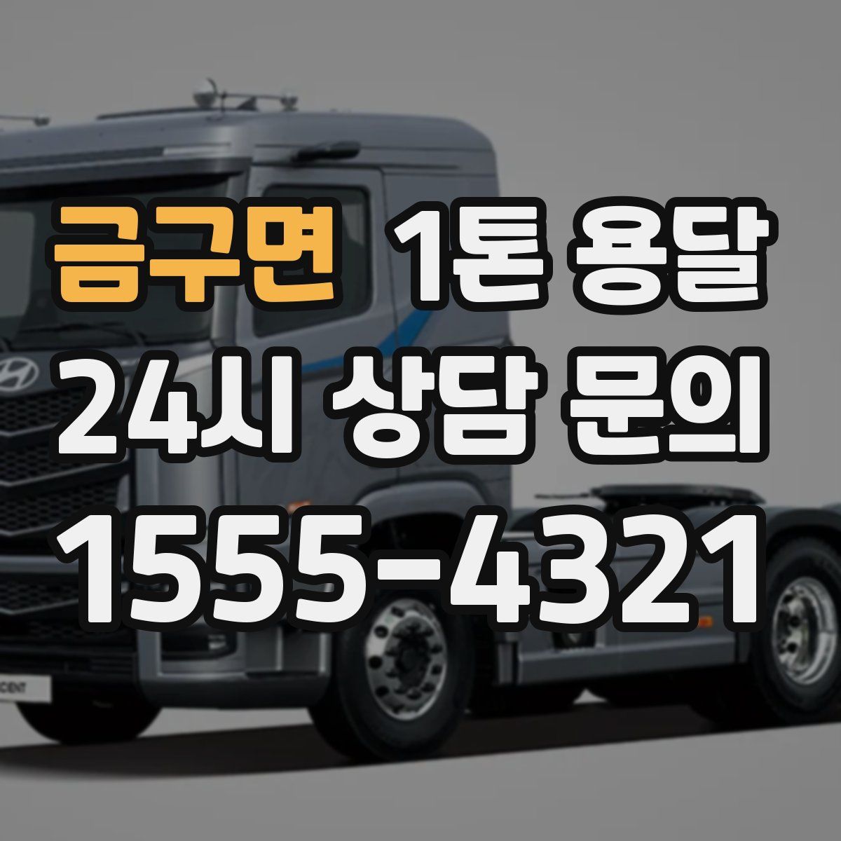 금구면 1톤 용달